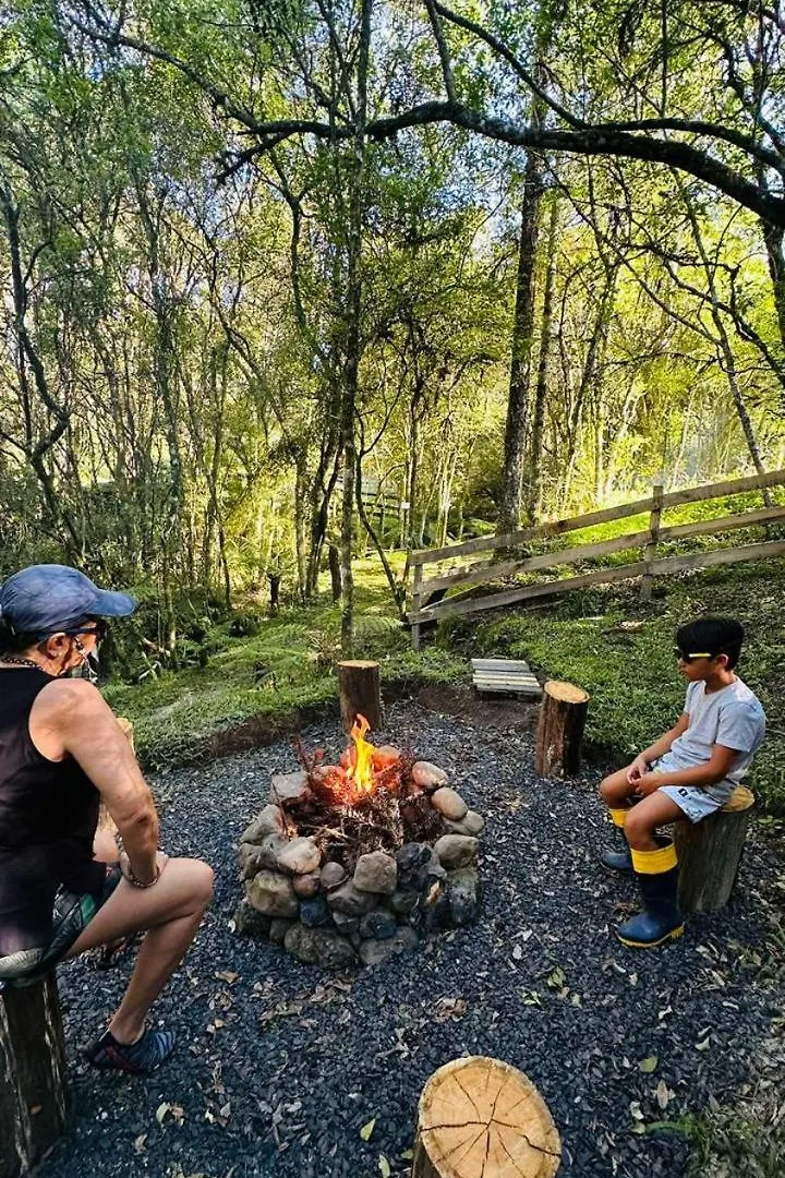 Alojamento de Turismo Selvagem Pousada Cachoeira Da Neve- Chale Quero Quero Urubici Brasil