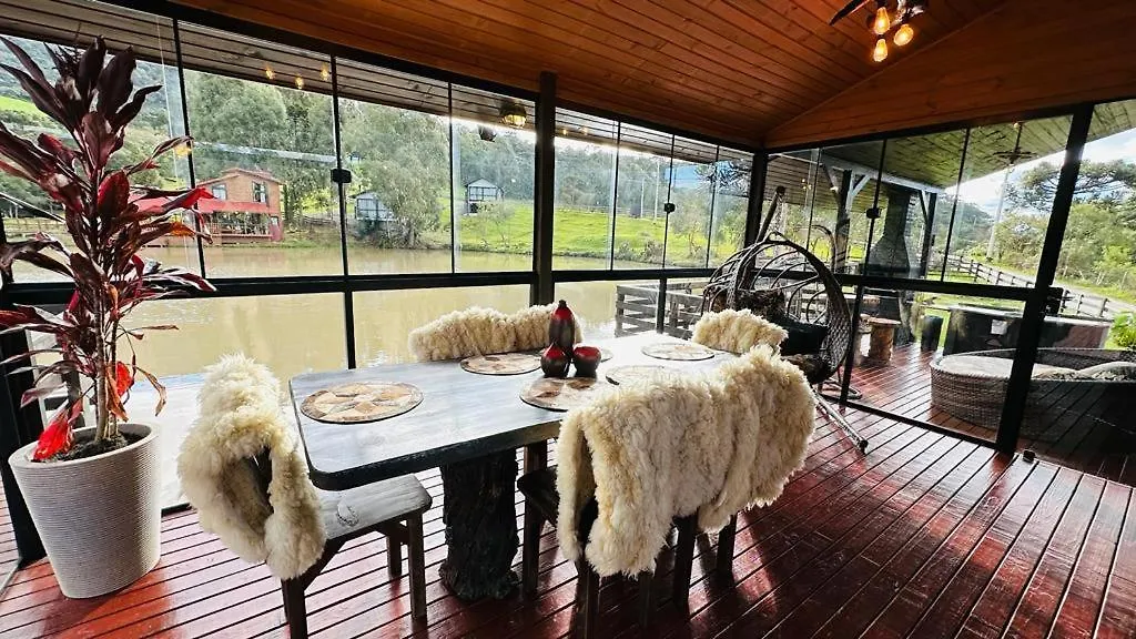 Alojamento de Turismo Selvagem Pousada Cachoeira Da Neve- Chale Quero Quero Urubici